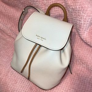 Kate Spade Sinch Pebbled Leather Medium Flap Backpack